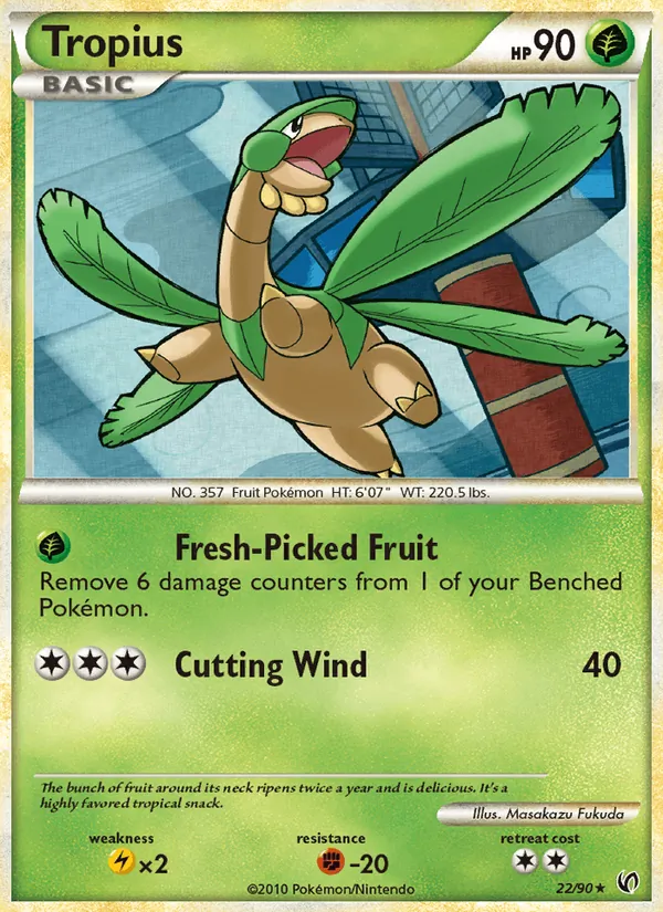 Tropius — Undaunted #22 (Pokémon TCG card)
