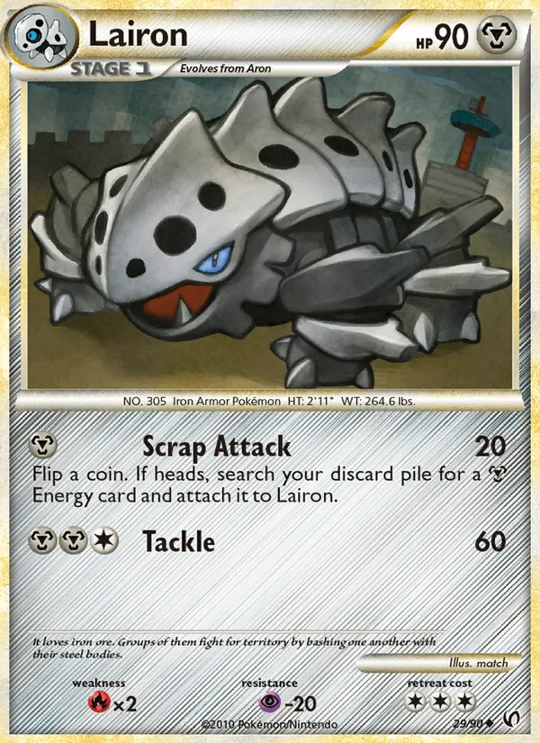 Lairon — Undaunted #29 (Pokémon TCG card)