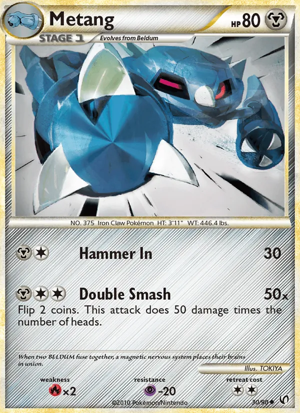 Metang — Undaunted #30 (Pokémon TCG card)