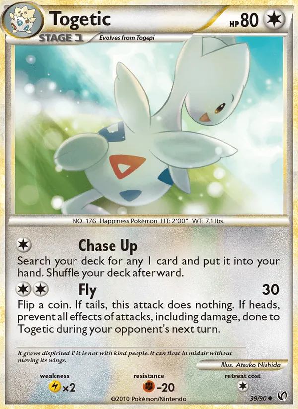 Togetic — Undaunted #39 (Pokémon TCG card)