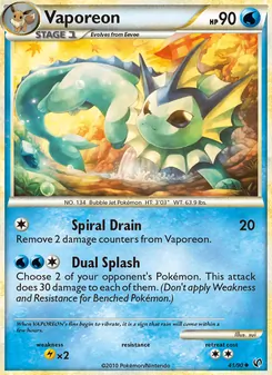 Vaporeon (Undaunted #41)
