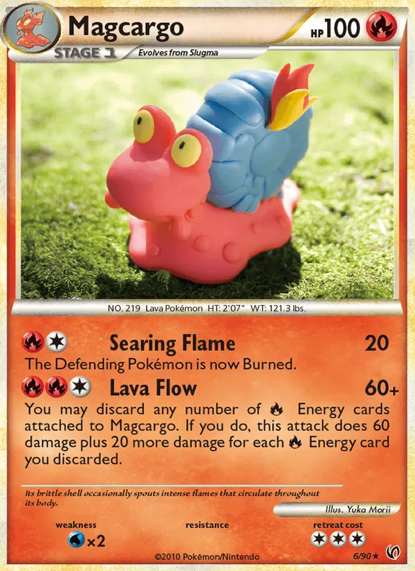 Magcargo — Undaunted #6 (Pokémon TCG card)