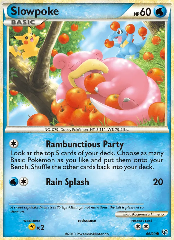 Slowpoke — Undaunted #66 (Pokémon TCG card)