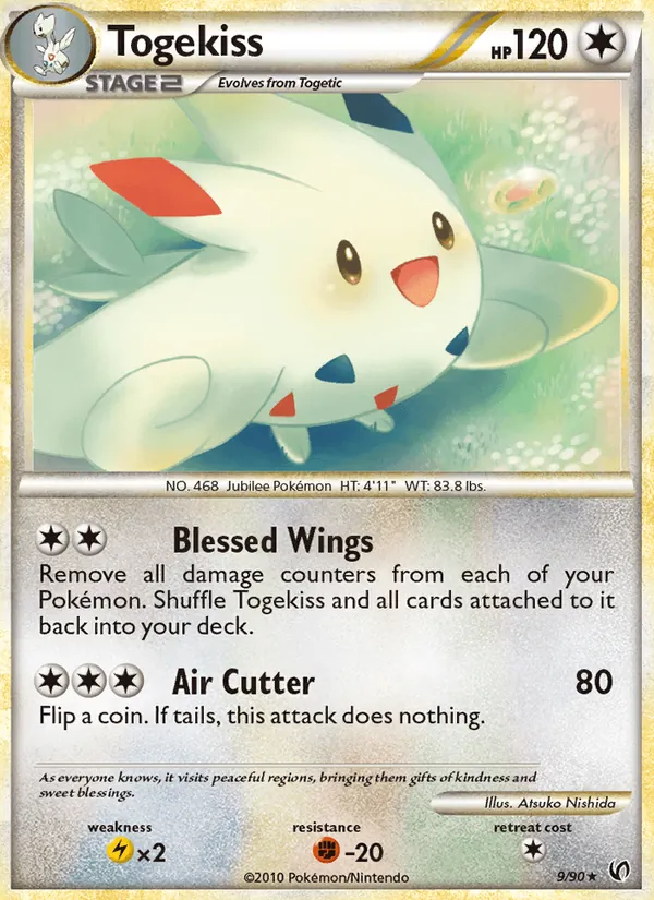 Togekiss — Undaunted #9 (Pokémon TCG card)