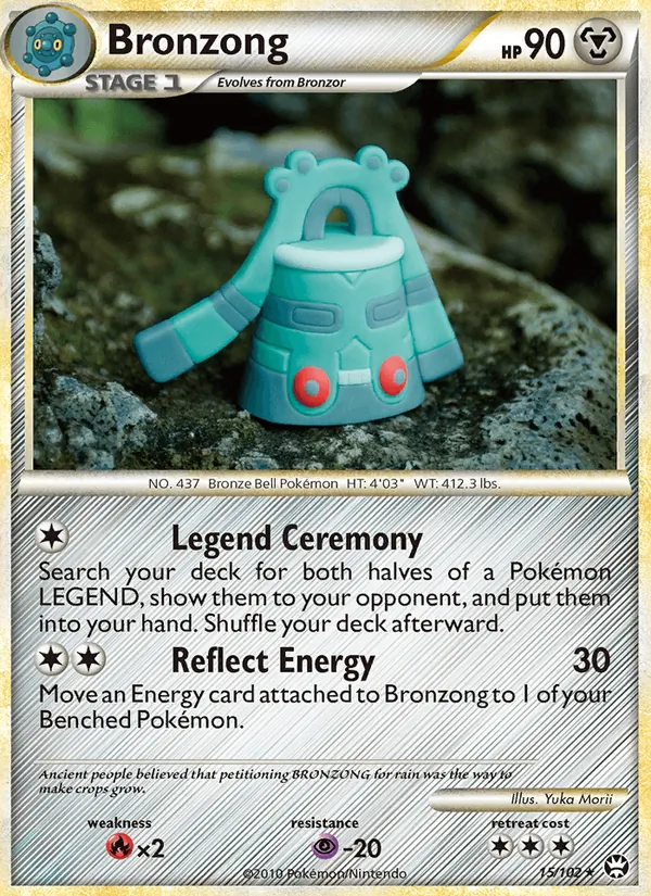 Bronzong — Triumphant #15 (Pokémon TCG card)