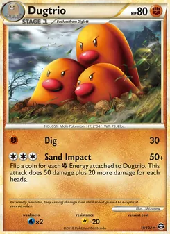 Dugtrio (Triumphant #19)