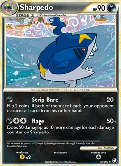Sharpedo (Triumphant #30)