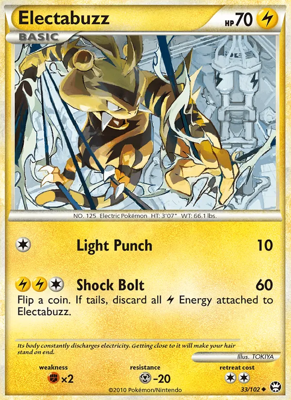 Electabuzz — Triumphant #33 (Pokémon TCG card)