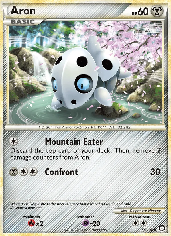 Aron — Triumphant #56 (Pokémon TCG card)