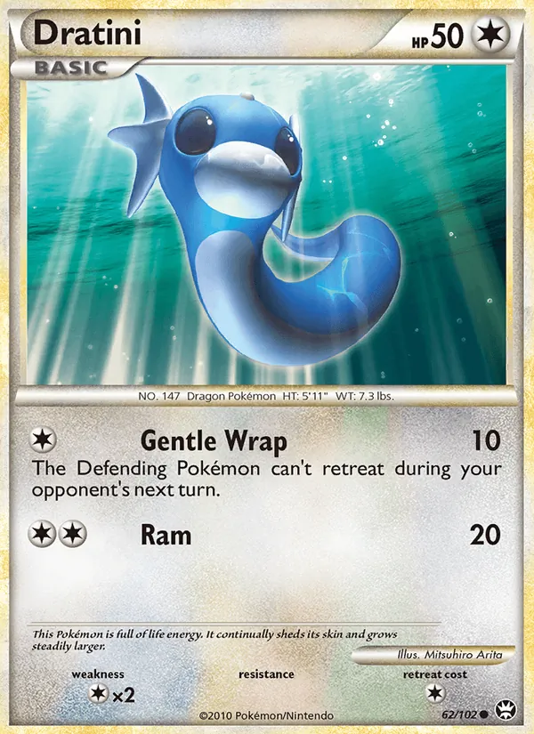 Dratini — Triumphant #62 (Pokémon TCG card)