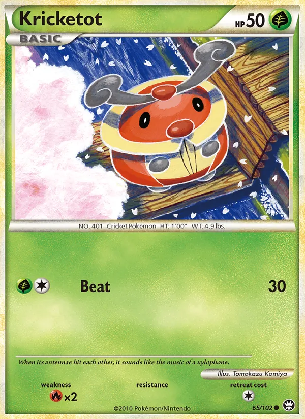 Kricketot — Triumphant #65 (Pokémon TCG card)