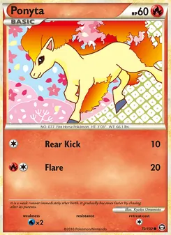 Ponyta (Triumphant #72)