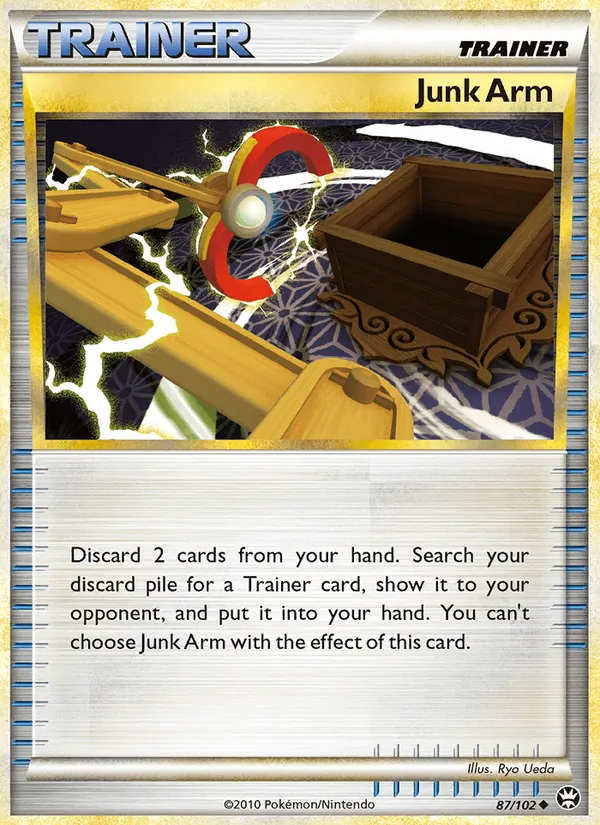Junk Arm — Triumphant #87 (Pokémon TCG card)