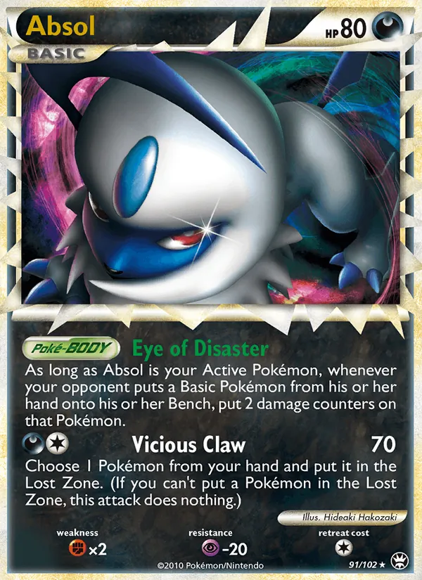 Absol — Triumphant #91 (Pokémon TCG card)