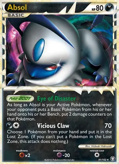 Absol (Triumphant #91)