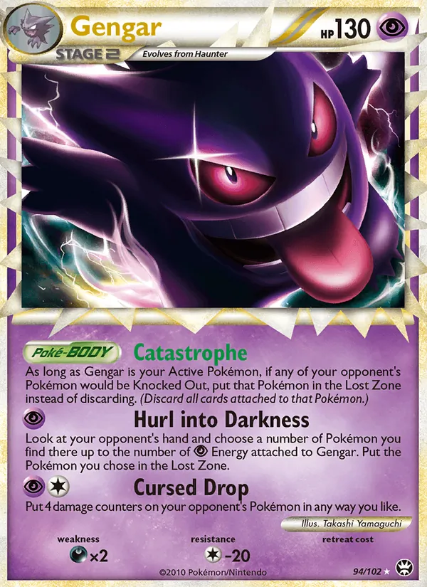 Gengar — Triumphant #94 (Pokémon TCG card)
