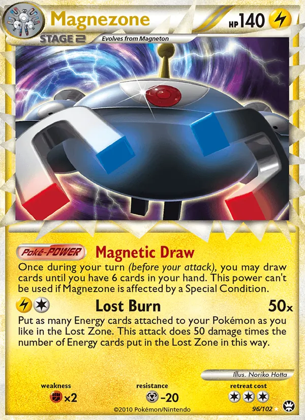 Magnezone — Triumphant #96 (Pokémon TCG card)