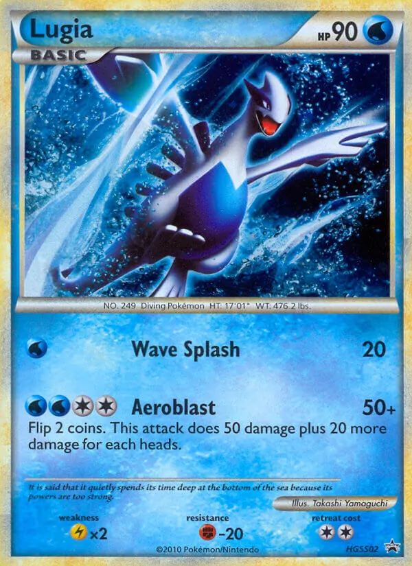 Lugia — HGSS Black Star Promos #HGSS02 (Pokémon TCG card)