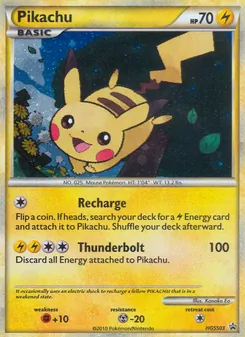 Pikachu (HGSS Black Star Promos #HGSS03)