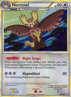 Noctowl (HGSS Black Star Promos #HGSS06)