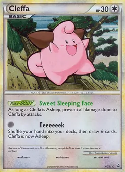 Cleffa (HGSS Black Star Promos #HGSS12)