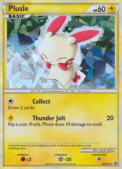 Plusle (HGSS Black Star Promos #HGSS16)