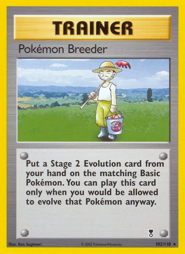 Pokémon Breeder — Legendary Collection #102 (Pokémon TCG card)