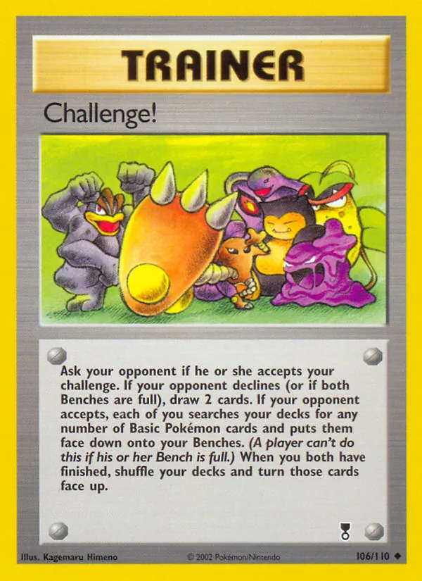 Challenge! — Legendary Collection #106 (Pokémon TCG card)