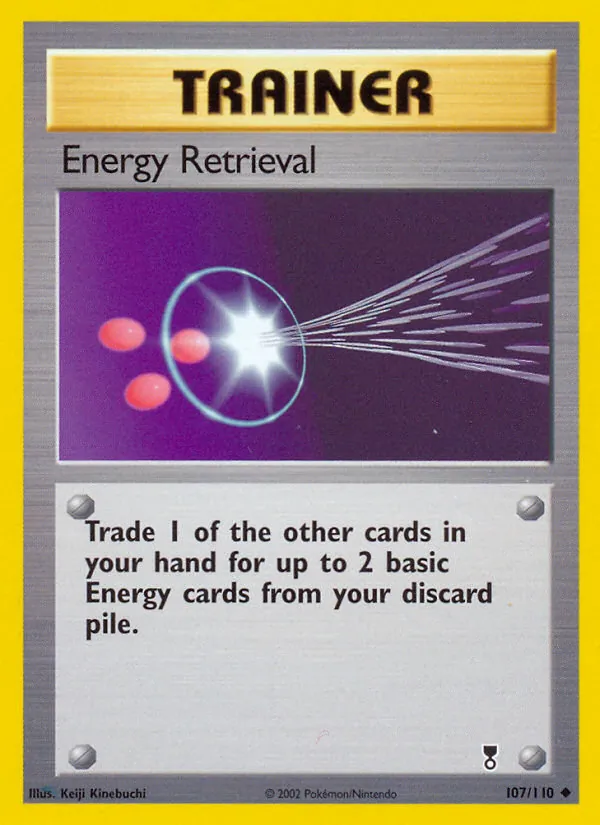 Energy Retrieval — Legendary Collection #107 (Pokémon TCG card)