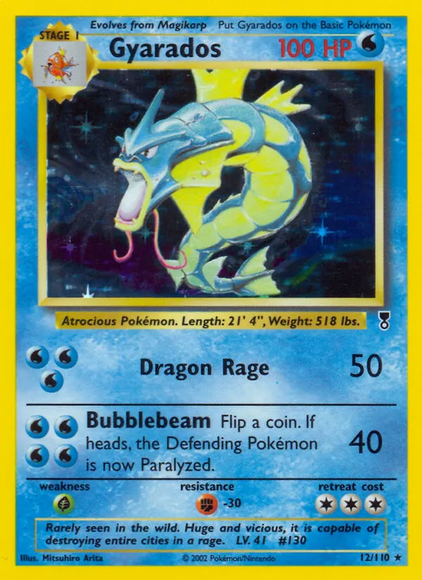 Gyarados — Legendary Collection #12 (Pokémon TCG card)
