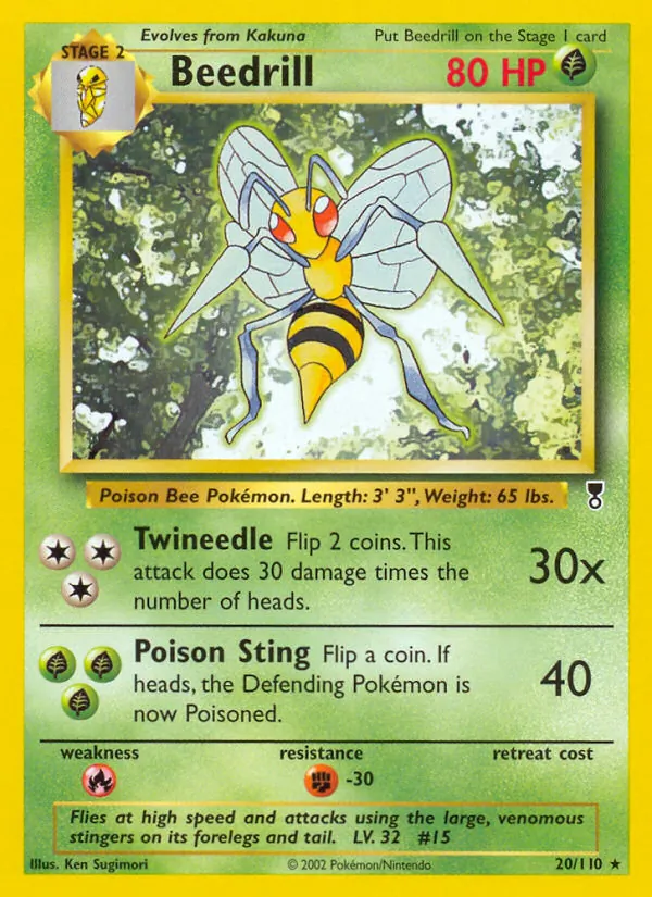 Beedrill — Legendary Collection #20 (Pokémon TCG card)
