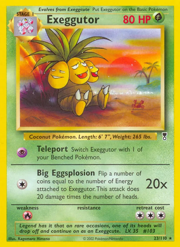Exeggutor — Legendary Collection #23 (Pokémon TCG card)