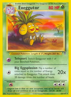 Exeggutor (Legendary Collection #23)