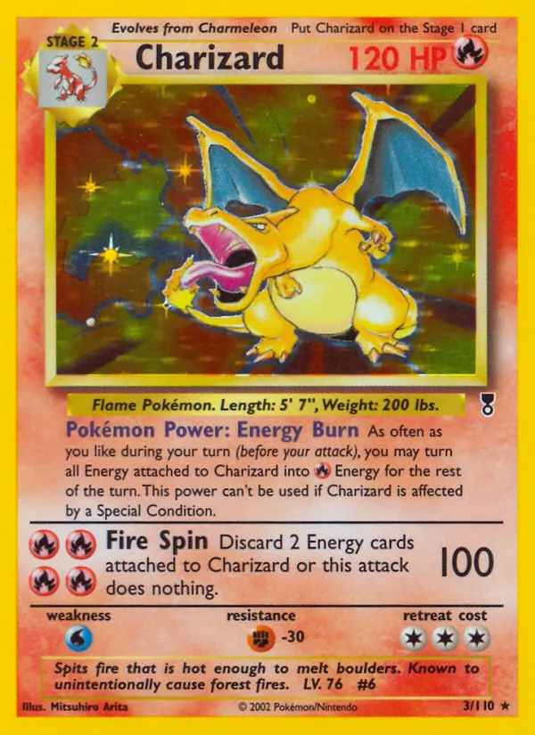 Charizard — Legendary Collection #3 (Pokémon TCG card)