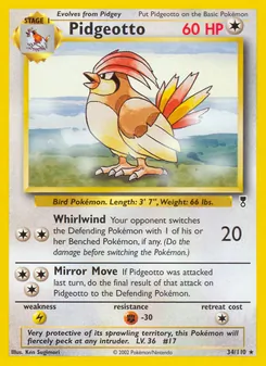 Pidgeotto (Legendary Collection #34)