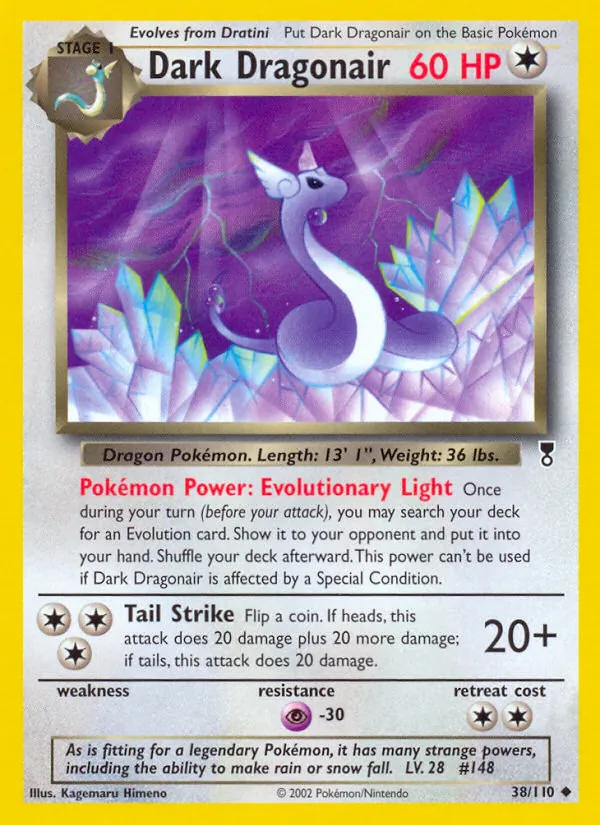 Dark Dragonair — Legendary Collection #38 (Pokémon TCG card)