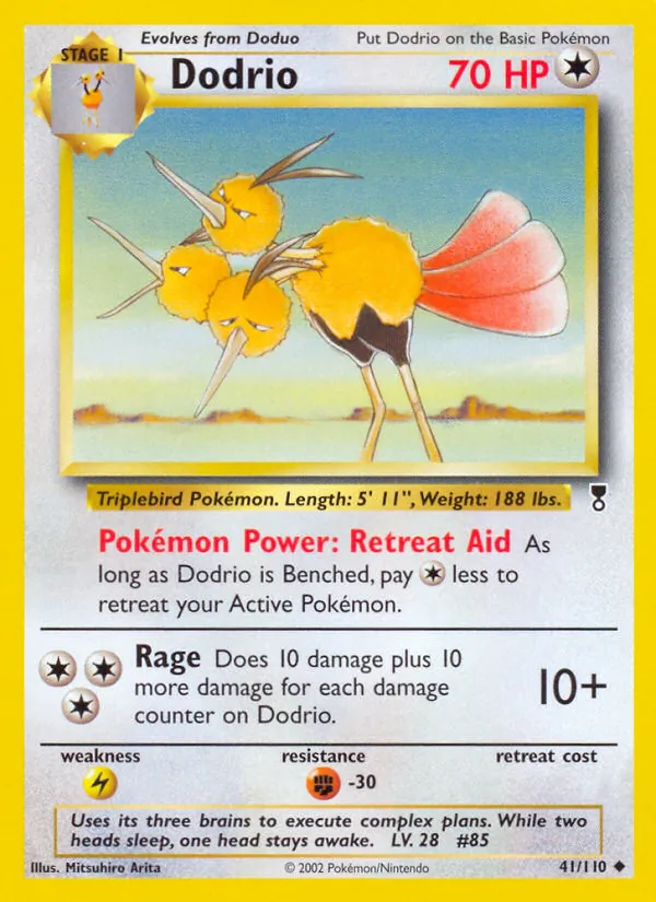 Dodrio — Legendary Collection #41 (Pokémon TCG card)