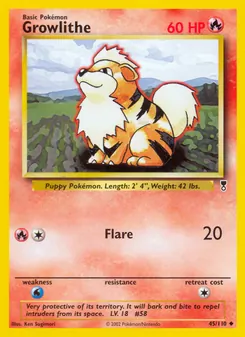 Growlithe (Legendary Collection #45)