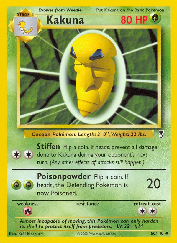 Kakuna — Legendary Collection #50 (Pokémon TCG card)