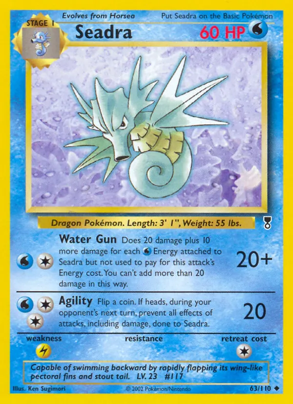 Seadra — Legendary Collection #63 (Pokémon TCG card)