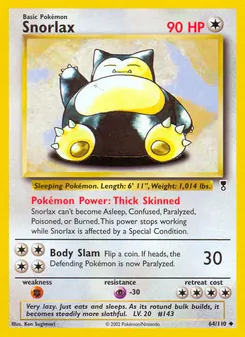 Snorlax (Legendary Collection #64)