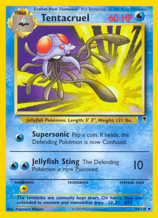 Tentacruel — Legendary Collection #66 (Pokémon TCG card)