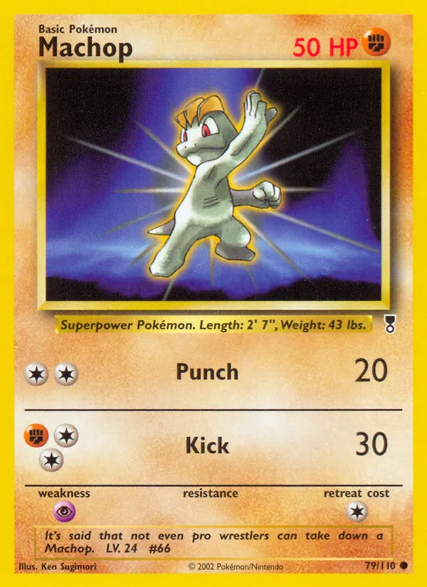 Machop — Legendary Collection #79 (Pokémon TCG card)