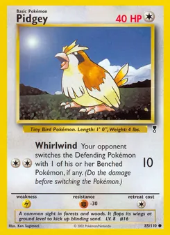 Pidgey (Legendary Collection #85)