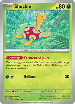 Shuckle (Mega Evolution #011)