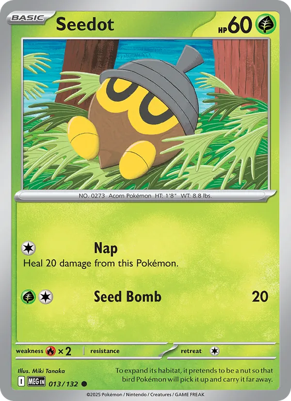 Seedot — Mega Evolution #013 (Pokémon TCG card)