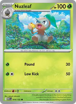 Nuzleaf (Mega Evolution #014)