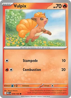 Vulpix (Mega Evolution #019)