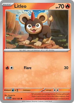 Litleo (Mega Evolution #023)