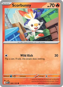 Scorbunny (Mega Evolution #026)